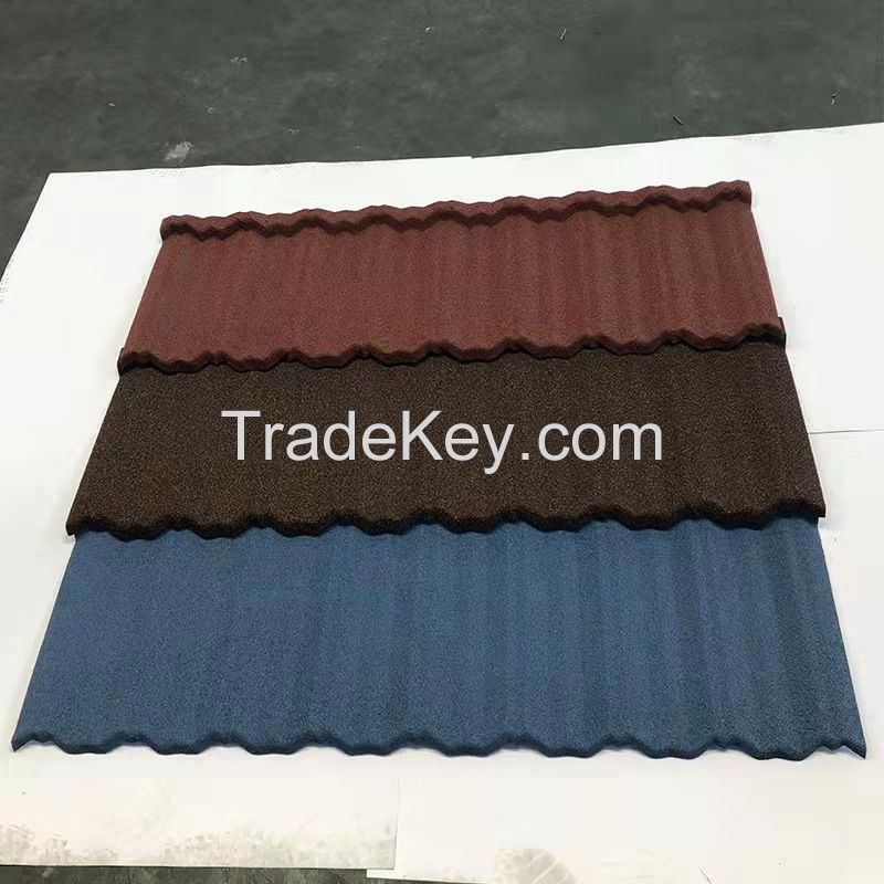 stone coated roof tile