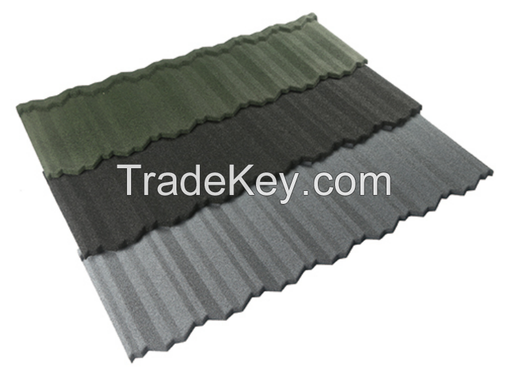 stone coated roof tile