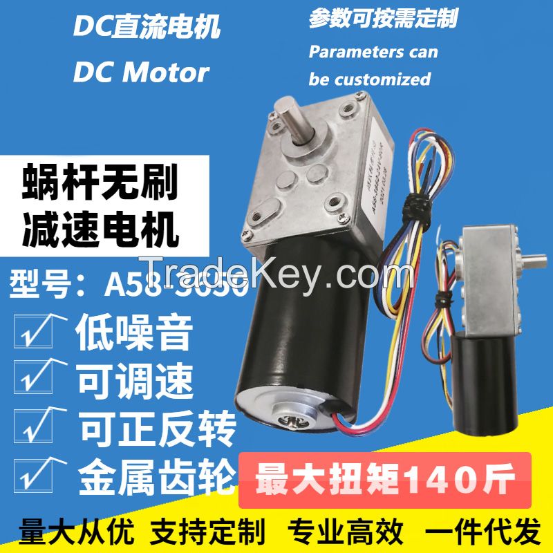 70 Kg Load Torque Brushless 1.6W 24V DC Motor A58-3650-80r Supply Wholesale Can Customize