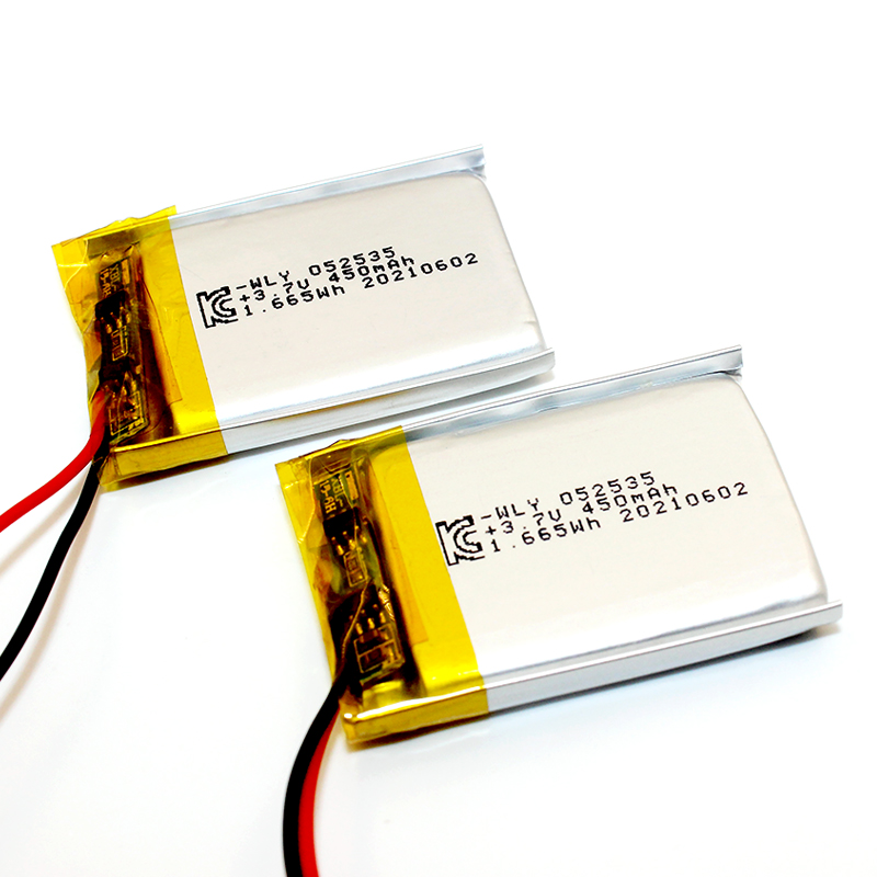 BIS UL CB CE KC certificated 051525 OEM ODM customized 3.7v 400mAh Li-ion polymer battery