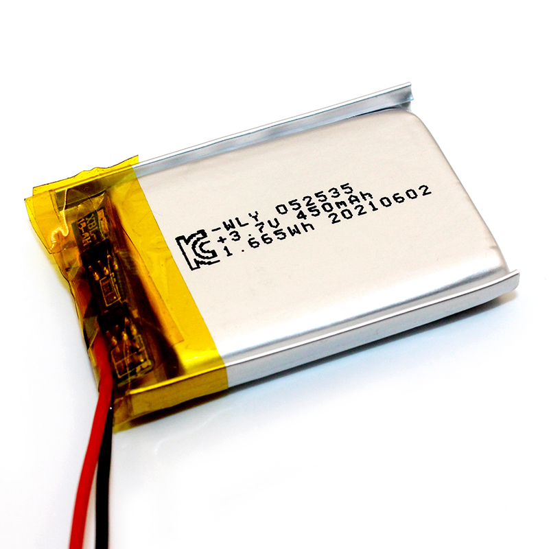 BIS UL CB CE KC certificated 051525 OEM ODM customized 3.7v 400mAh Li-ion polymer battery