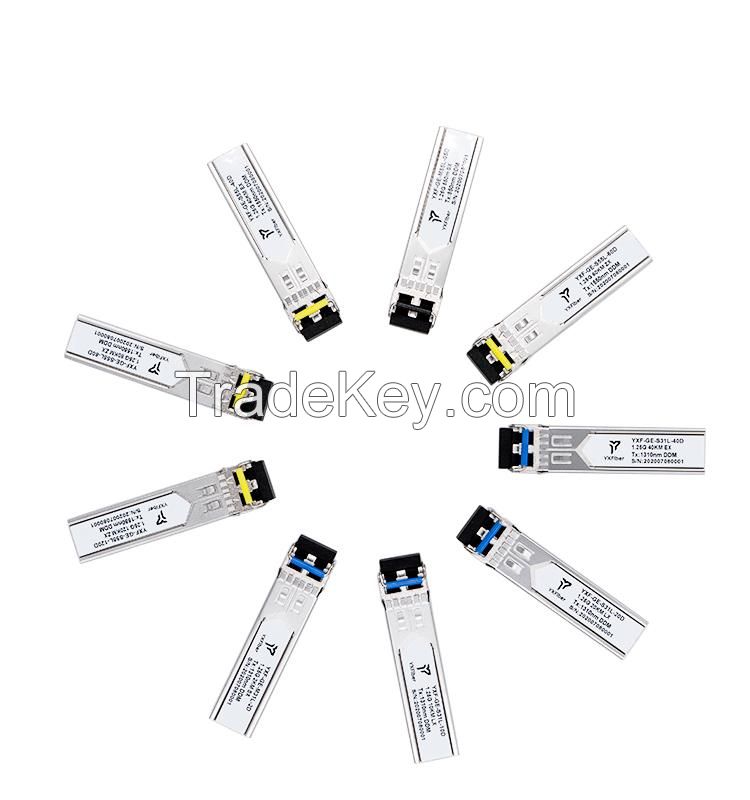 1.25G Duplex 20km 1310nm LC Interface SFP Transceiver Module