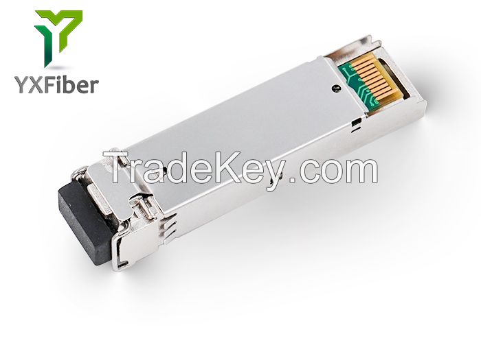 2.5G Duplex 80km 1550nm LC Connector SFP Transceiver Module