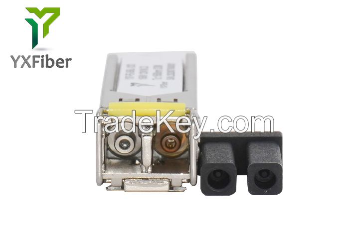 2.5G Duplex 80km 1550nm LC Connector SFP Transceiver Module