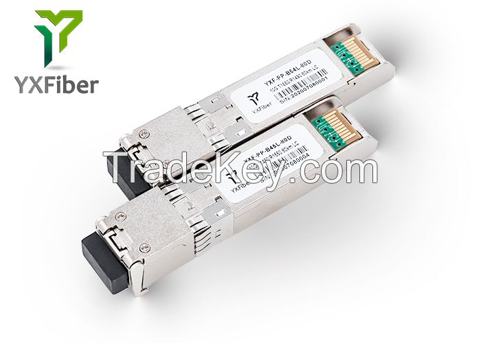 10G SFP+ Transceiver Module BIDI 80km 1490nm /1550nm LC 