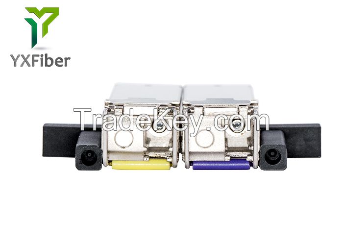 1.25G BIDI 80km 1490nm/1550nm LC/SC SMF Optical Transceiver