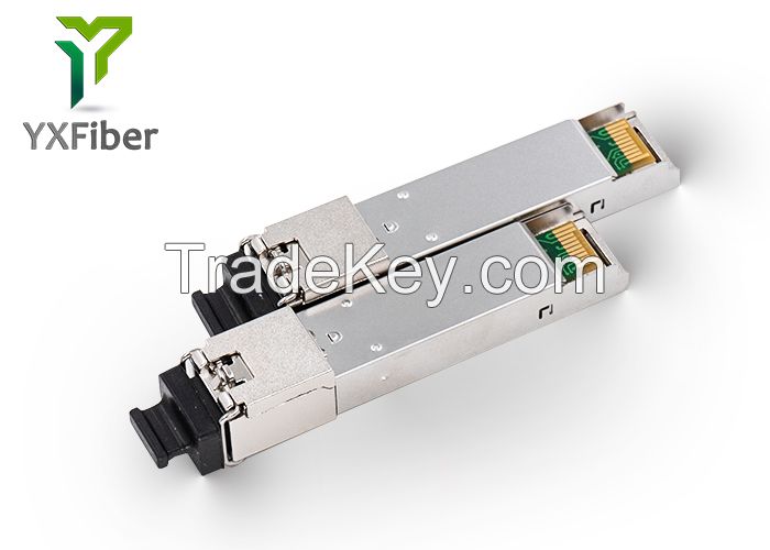 1.25G BIDI 80km 1490nm/1550nm LC/SC SMF Optical Transceiver