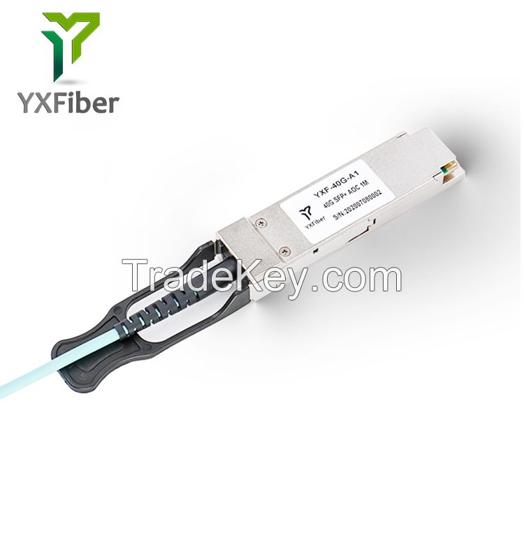 40G QSFP+ to QSFP+ AOC 1m 2m 3m 5m 7m 10m Active Optical Cable 40Gbase QSFP+ Transceiver Module AOC Cable