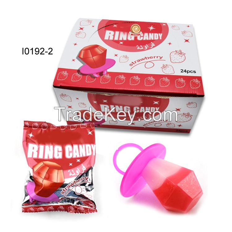 Halal sweet diamond ring hard candy