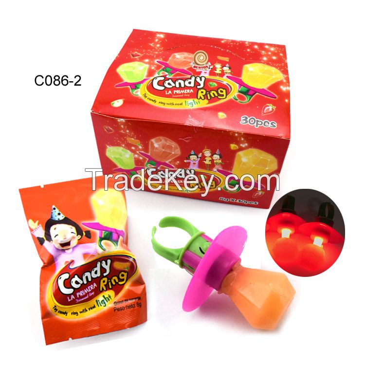 Fruity hard candy 