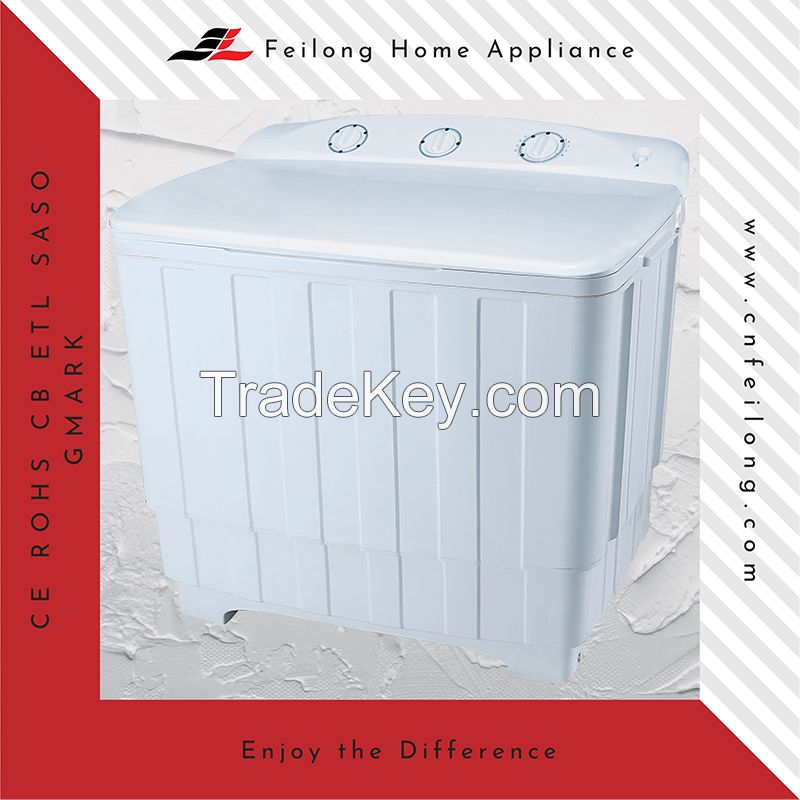 7kg Semi automatic Twin tub washing machine chines factory high quality