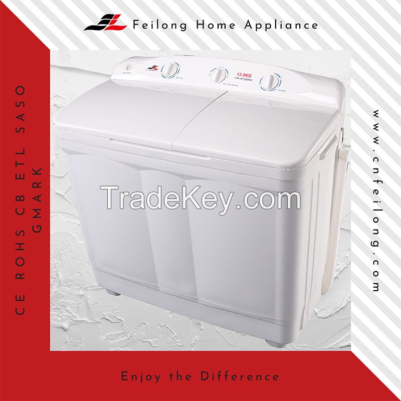 7kg Semi automatic Twin tub washing machine chines factory high quality