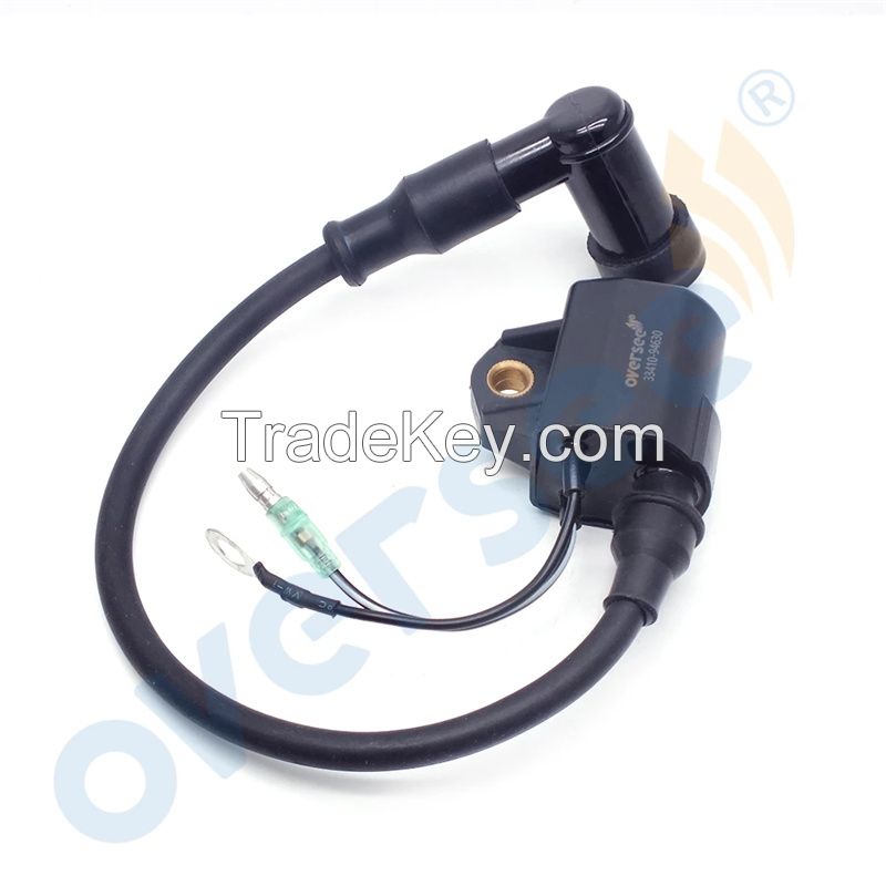 33410-94630 Ignition Coil For Suzuki Outboard Motor Parts 1985-1998 DT115-DT140 2 Stroke