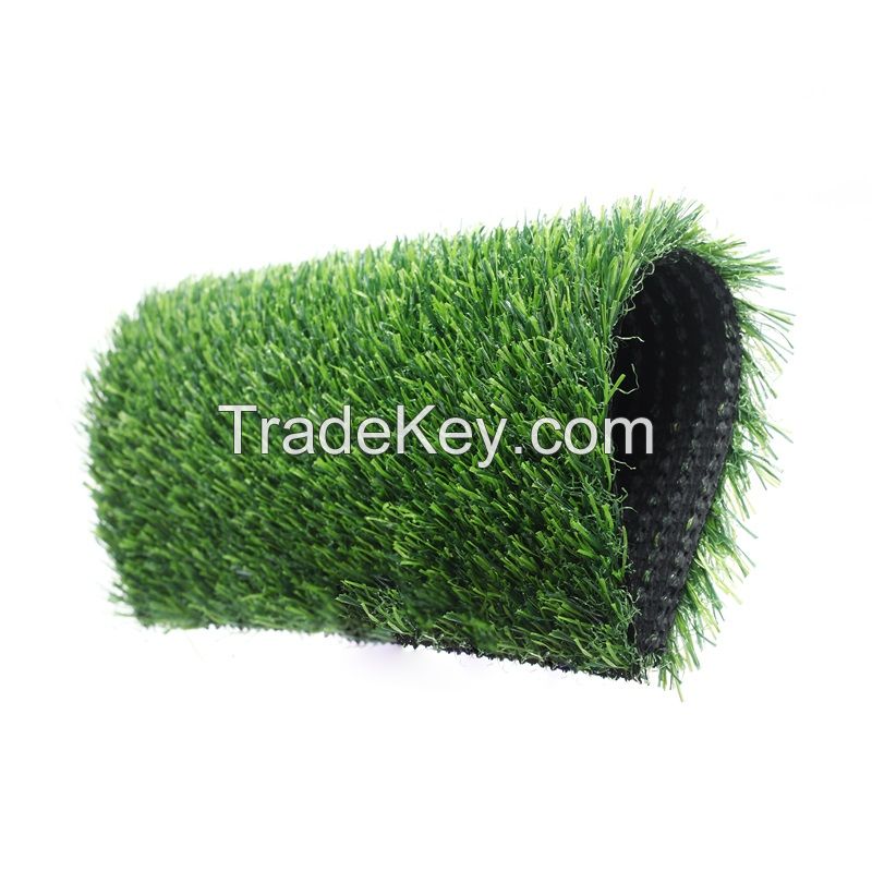 High simulation waterproof artificial grass tile for children playground