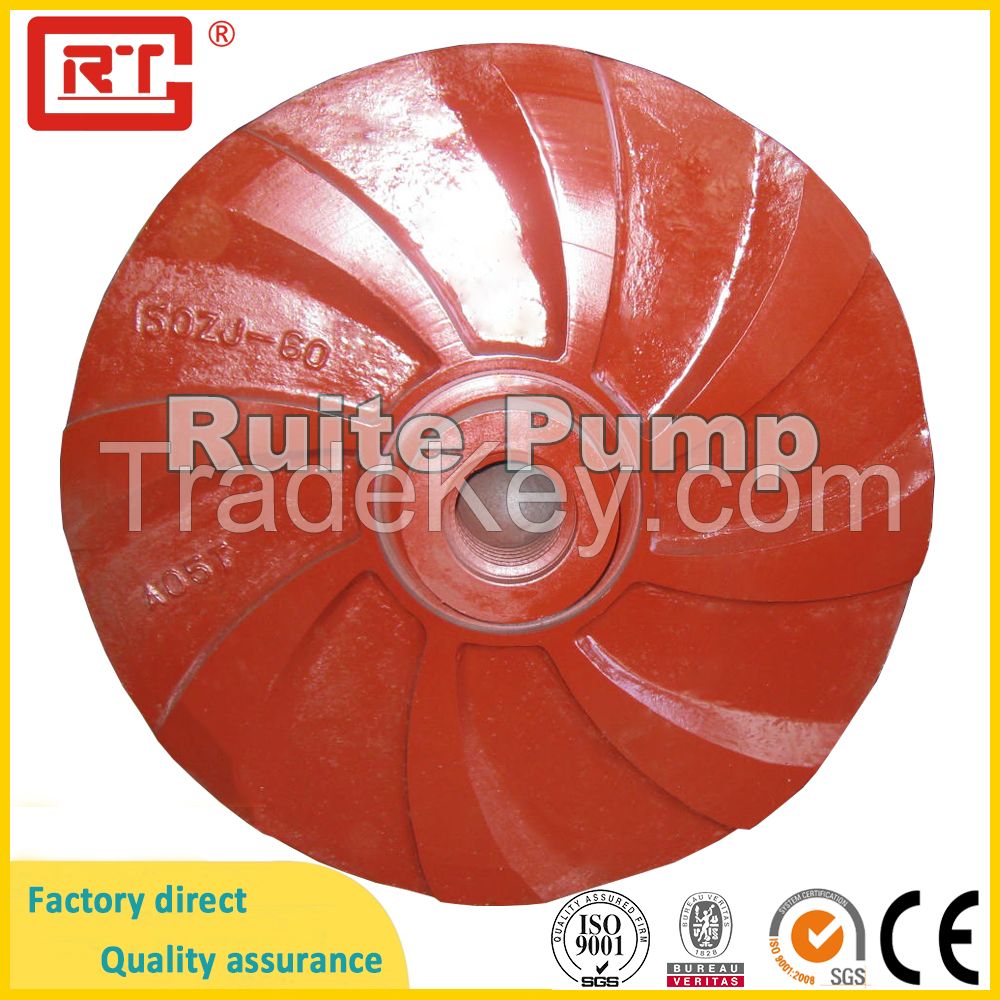 slurry pump High Chrome Impeller