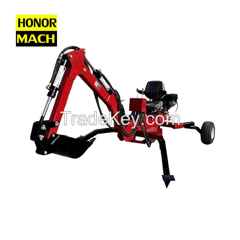 CE Small Towable Backhoe With EPA