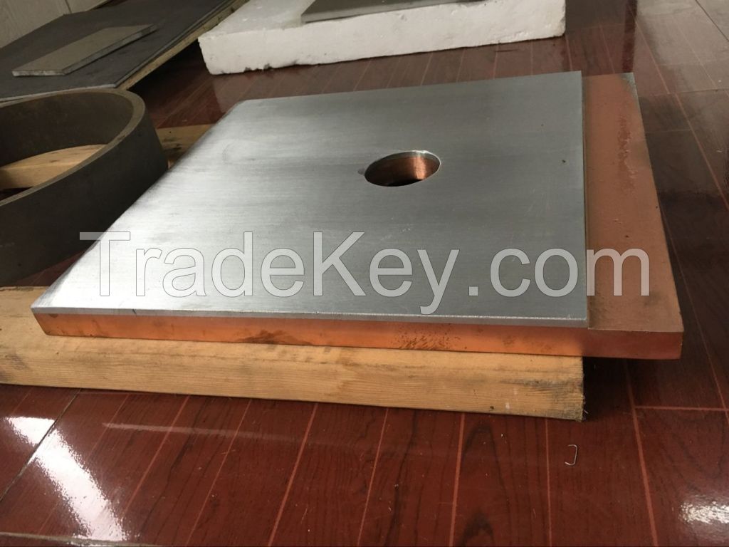 Copper Clad Aluminum Plate-Explosion welded Clad Manufacture