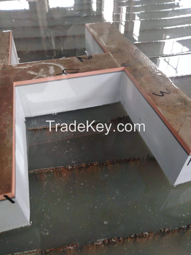 Copper Clad Aluminum Plate-Explosion welded Clad Manufacture