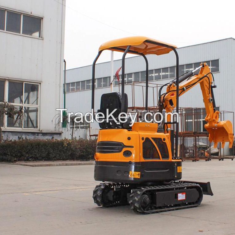 New mini excavator prices 800kg 0.8 Ton excavators small digger bagger with CE for sale