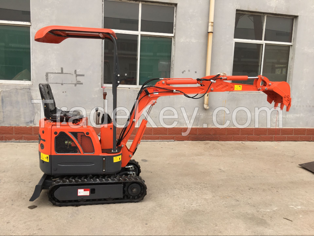 New mini excavator prices 800kg 0.8 Ton excavators small digger bagger with CE for sale