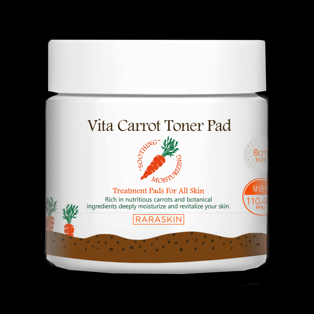 RARASKIN Vita Carrot Toner Pad