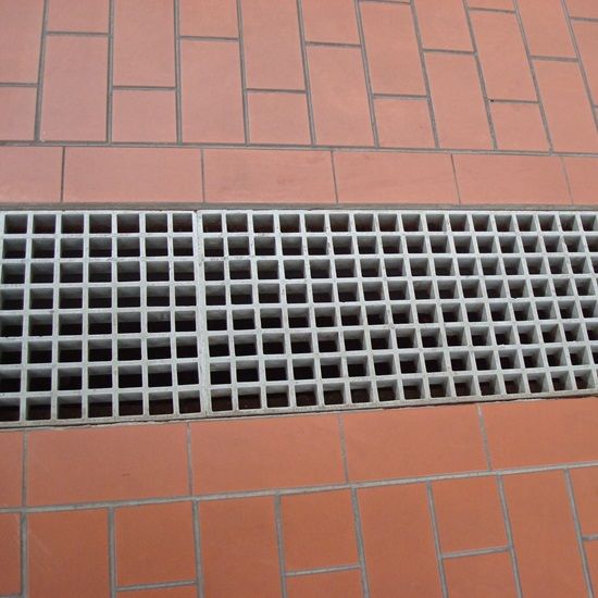 Fiberglass Catwalk Grating, Road Drainage Grates