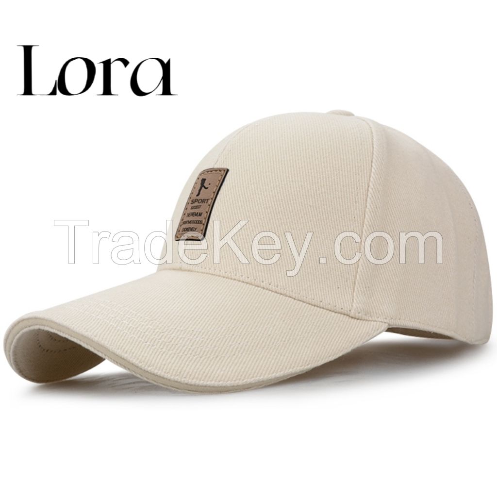 2022 Hat Korean Version simple three horizontal bars embroidered Summer Baseball Men Women's fashion leisure sunshade Cap