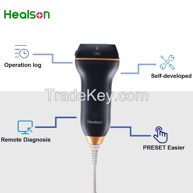 Healson Color Doppler Mini Handheld USB Linear Probe Portable Ultrasou