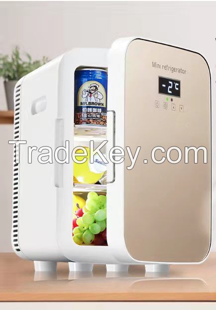 Mini Refrigerator small household convenience car refrigerator car dual-purpose refrigeration warmer