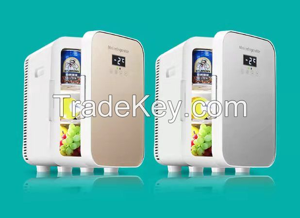 Mini Refrigerator small household convenience car refrigerator car dual-purpose refrigeration warmer