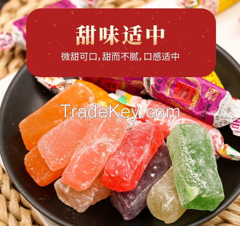 Sorghum gummies mixed with flavored brushed sorghum sorghum