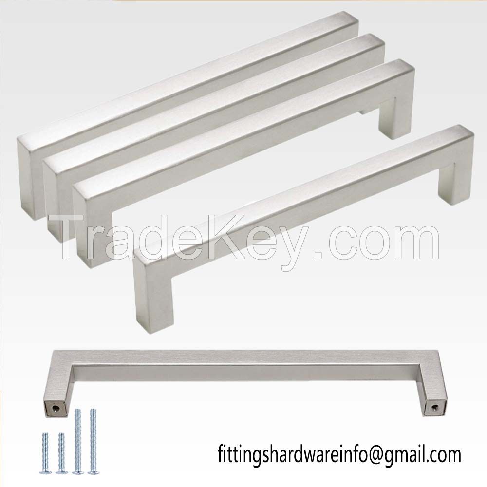 customized design zinc door handles or cabinet handle for kitchen drawer cupboard wardrobe furniture handle