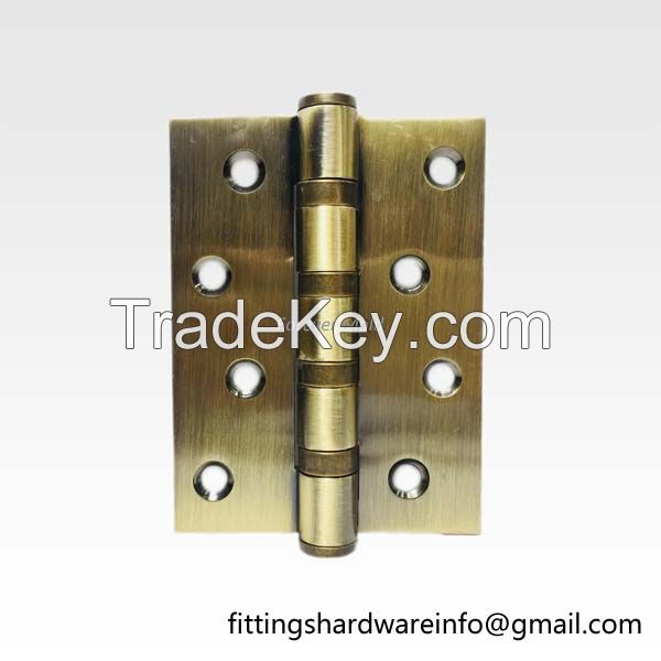 Butt Hinge Supplier Customized Color Size Heavy Door 2BB 4BB Bearing Stainless Steel Door Hinge