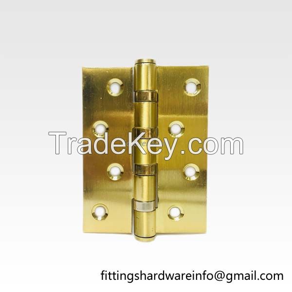 Butt Hinge Supplier Customized Color Size Heavy Door 2BB 4BB Bearing Stainless Steel Door Hinge