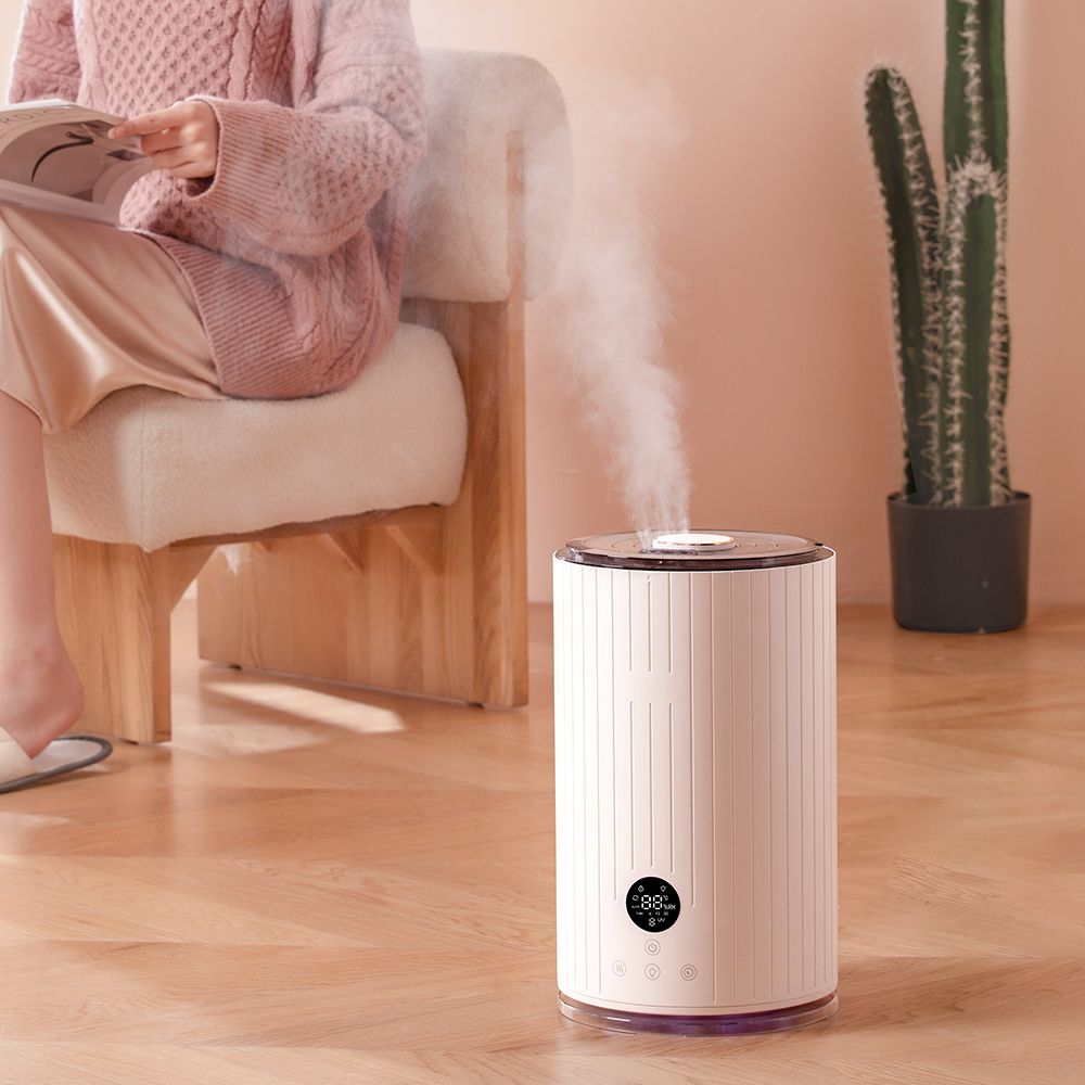 2022 5L new portable air ultrosonic cool mist big spray personal humidifier manufacturer head shaking UV sterilization smart auto power off with aroma diffuser function mute humidification