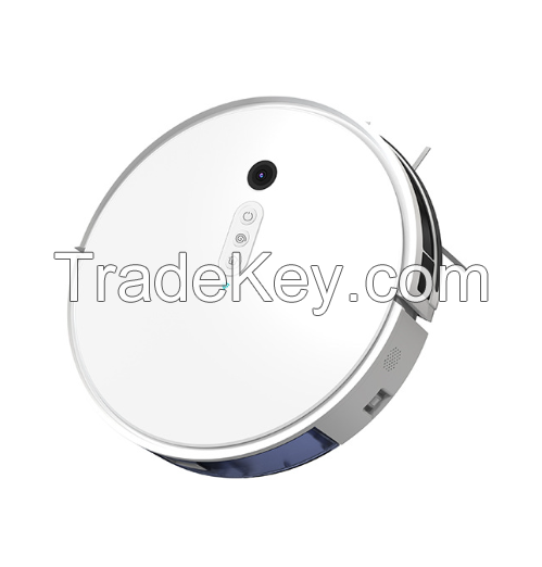 Automatic recharge visual sweeping and dragging machine