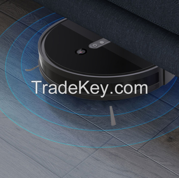 Automatic recharge visual sweeping and dragging machine