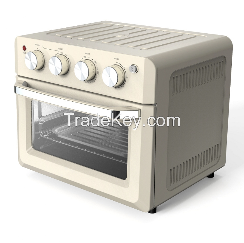 Household integrated steaming and baking oven