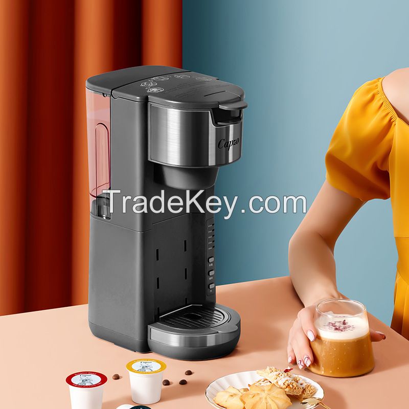 Household capsule coffee maker