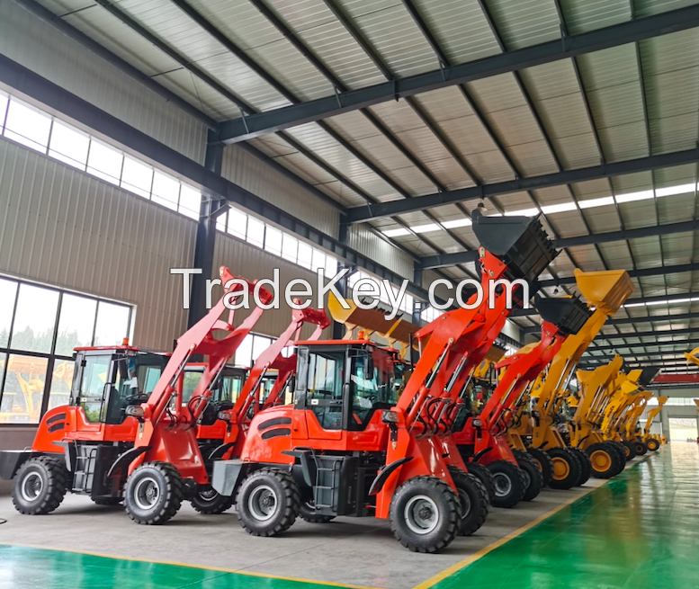 China manufacture CE Approved 1 ton wheel loaders