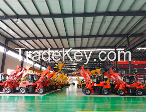 China manufacture CE Approved 1 ton wheel loaders