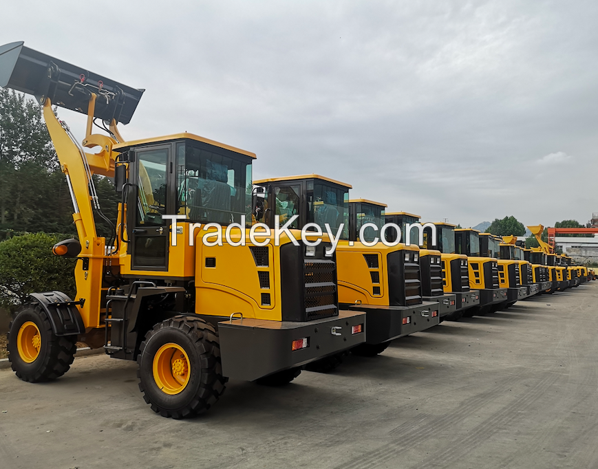 China manufacture CE Approved 1 ton wheel loaders