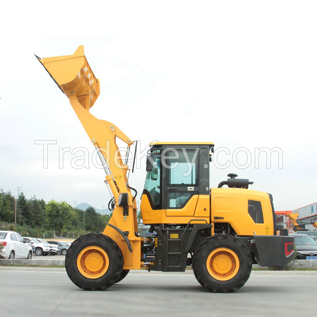 Factory price China tractor loader 2 ton 2.5 ton 3 ton front end loader wheel loaders