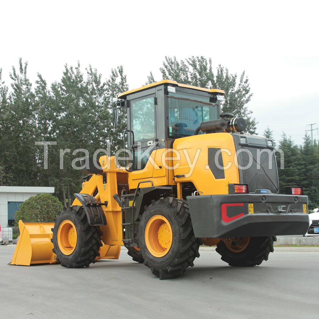 Factory price China tractor loader 2 ton 2.5 ton 3 ton front end loader wheel loaders