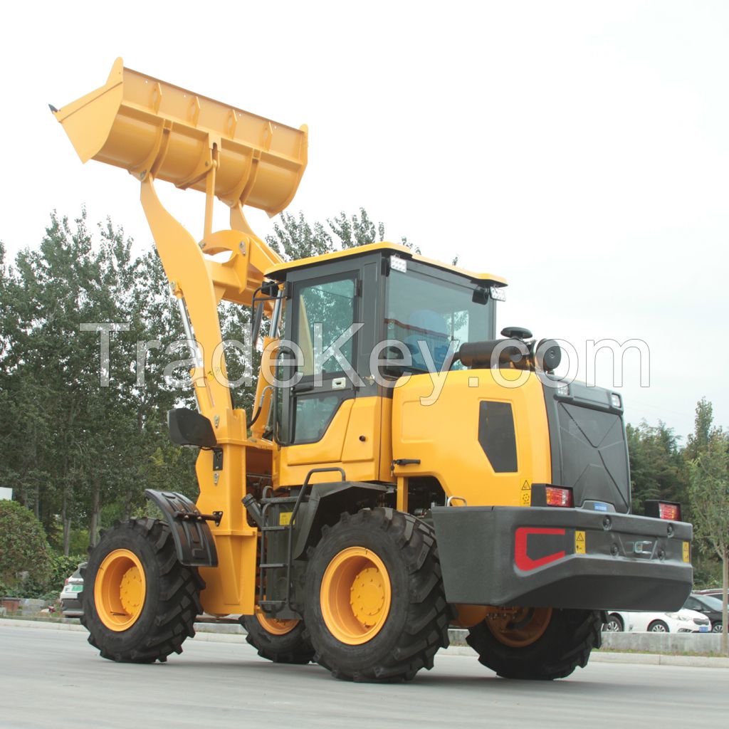 Factory price China tractor loader 2 ton 2.5 ton 3 ton front end loader wheel loaders