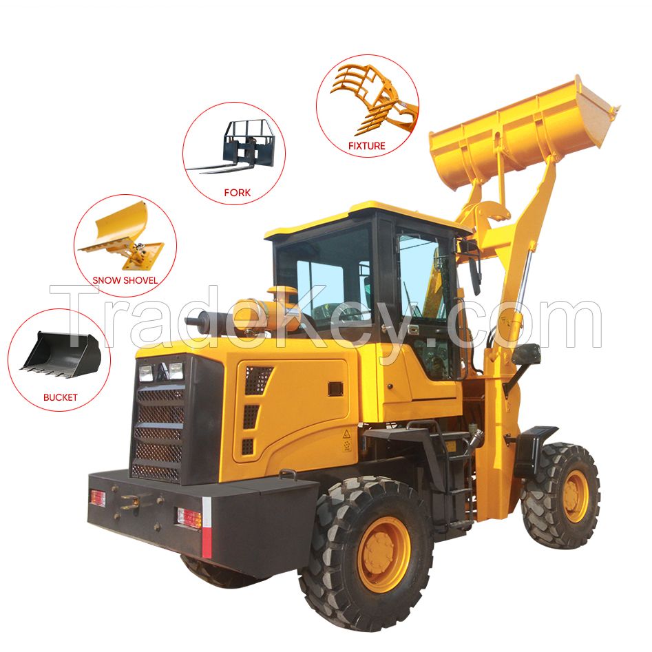 China factory price CE Approved 1.5 ton front end loader wheel loaders