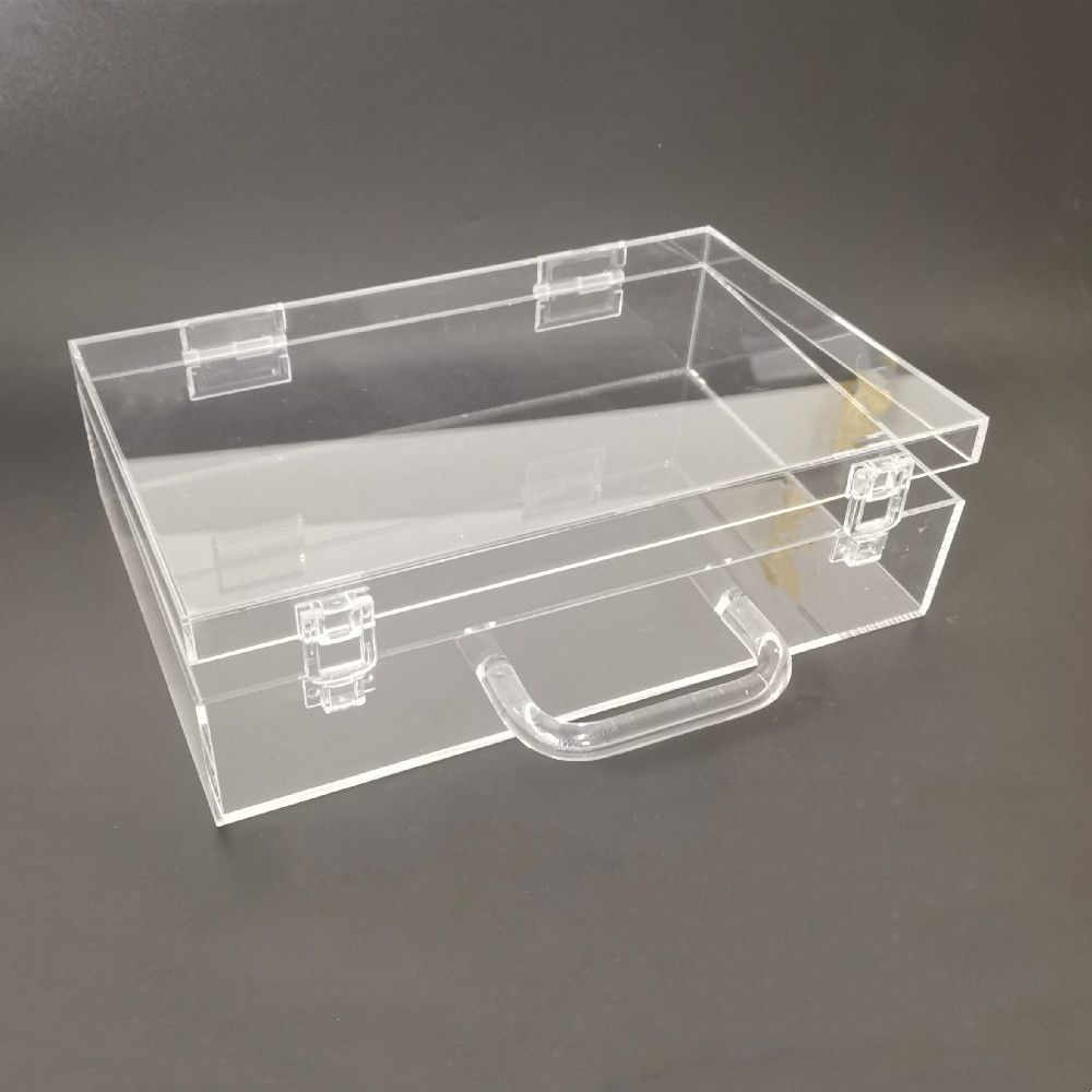 Custom clear acrylic handbag box