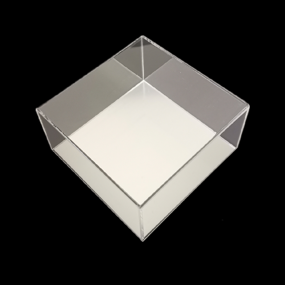 Custom clear acrylic display storage box