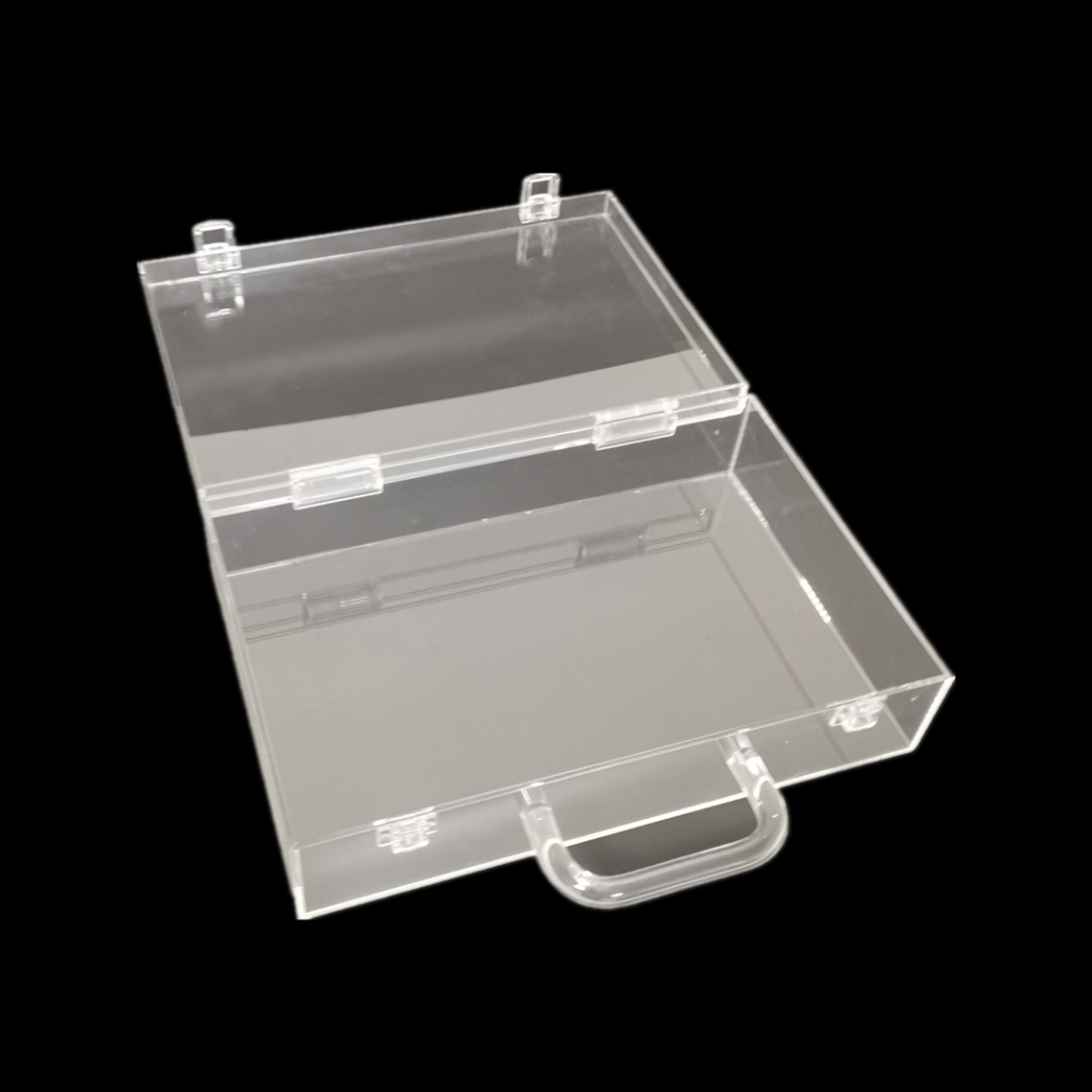 Custom clear acrylic handbag box