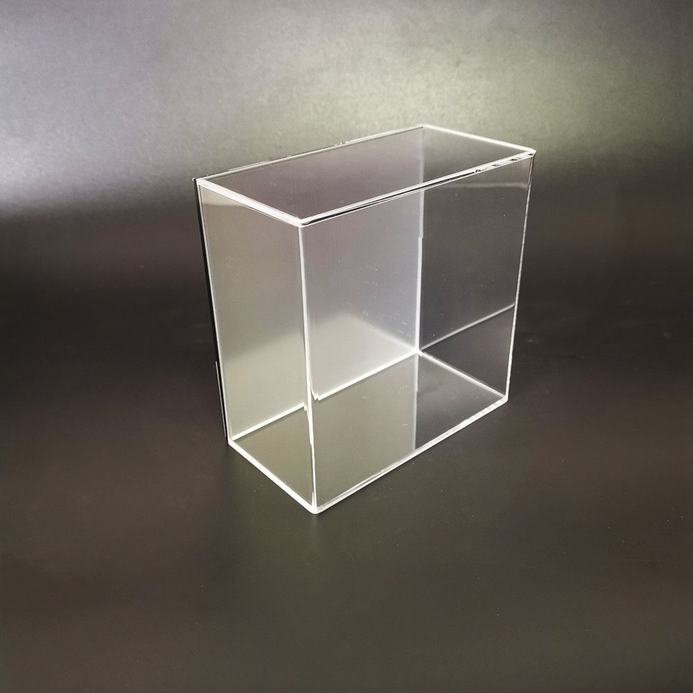 Custom clear acrylic display storage box